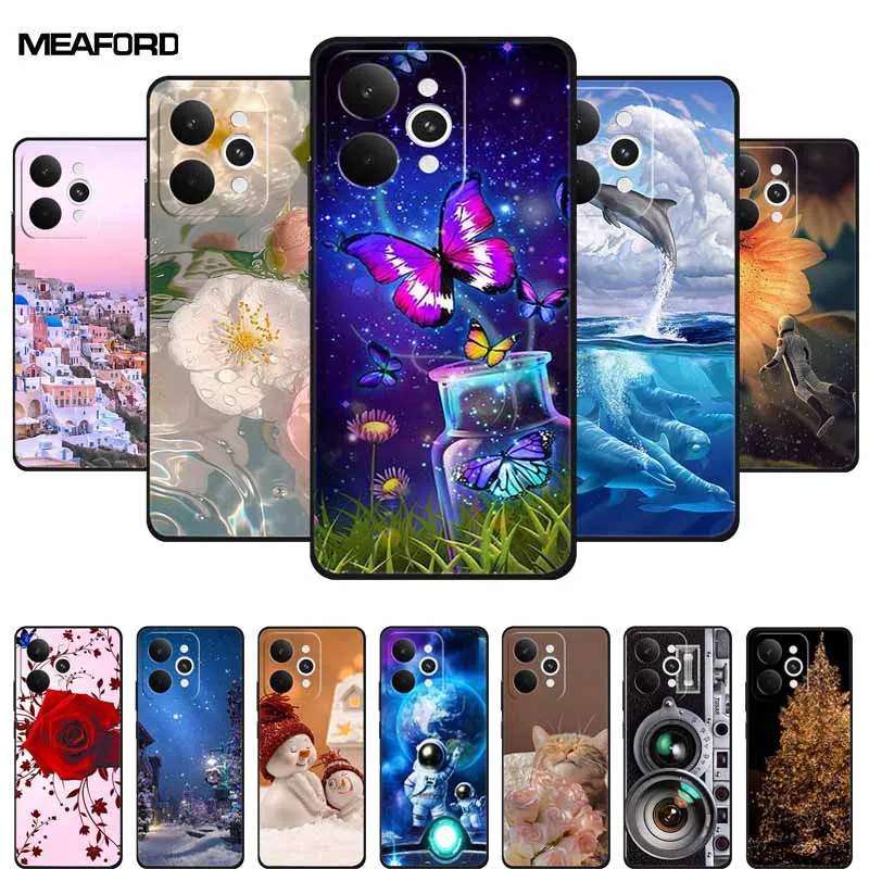 حافظة لهاتف Realme 15 5G حافظة هاتف عصرية غطاء خلفي ناعم من البولي يوريثان الحراري لهاتف Realme 15 Pro 5G Funda مقاوم للصدمات حقائب سيليكون فاخرة