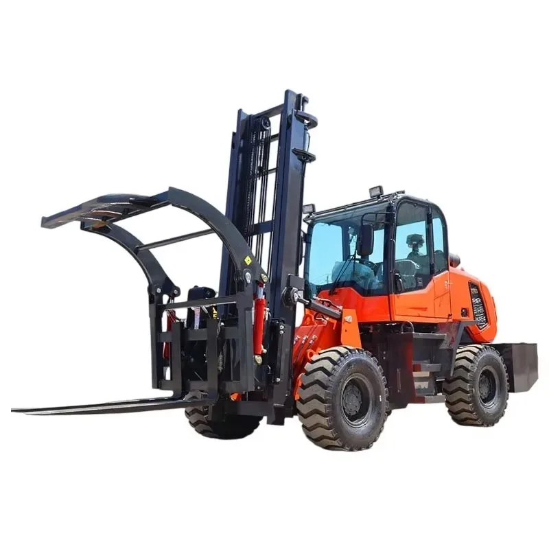 3.5 Tons Small  Power Balanced Forklift Off-road Made in  Mountain Forklift