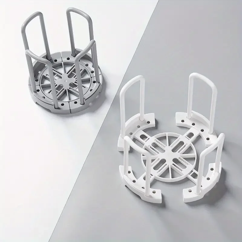 

1PC Kitchen Bowl Storage Rack Adjustable Tableware Bowl Rack Drain Plastic Plate Cup Rack Display Rack Home Storage