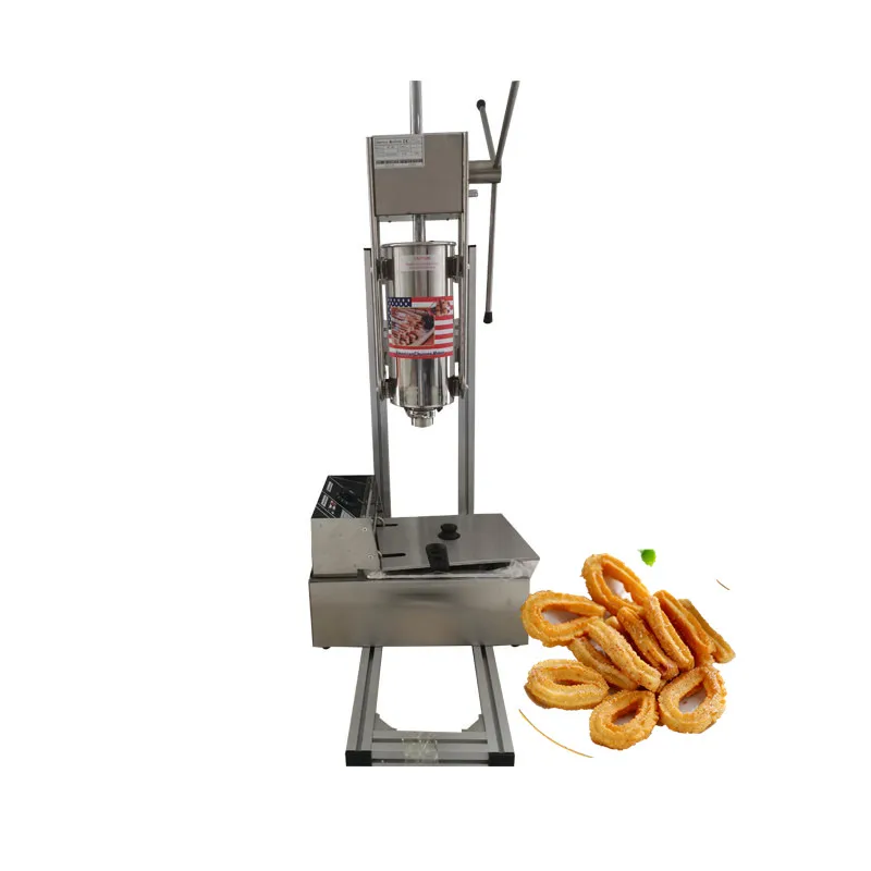 Hand Press Manual Churros Making Machine Churros Extruder Churros Machine With Fryer