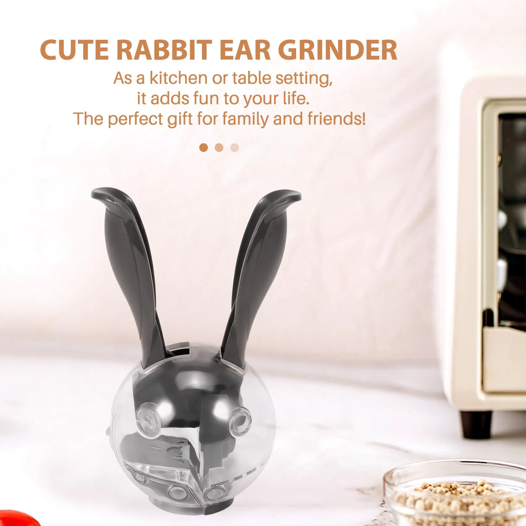 Mini Saltball Salt Pepper Grinder Mill Cute