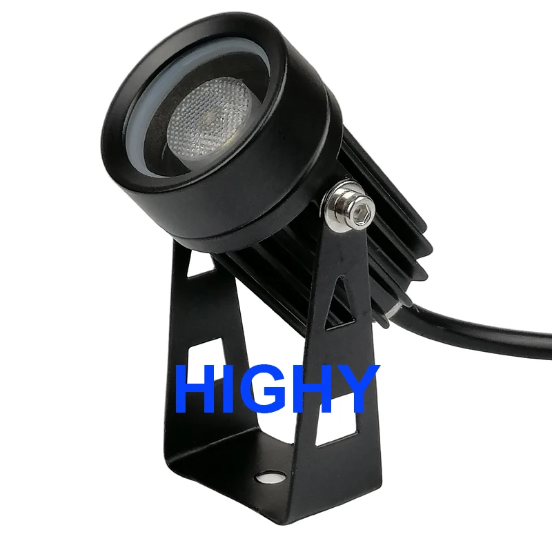 Lámparas impermeables para césped de jardín al aire libre, 220V, 110V, 12V, 3W, 5W, bombilla LED con punta, iluminación exterior