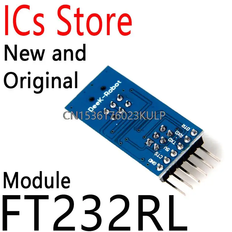 Basic Breakout Board For FTDI USB To TTL Serial IC Adapter Converter Module For Arduino 3.3V 5V FT232 Switch FT232RL