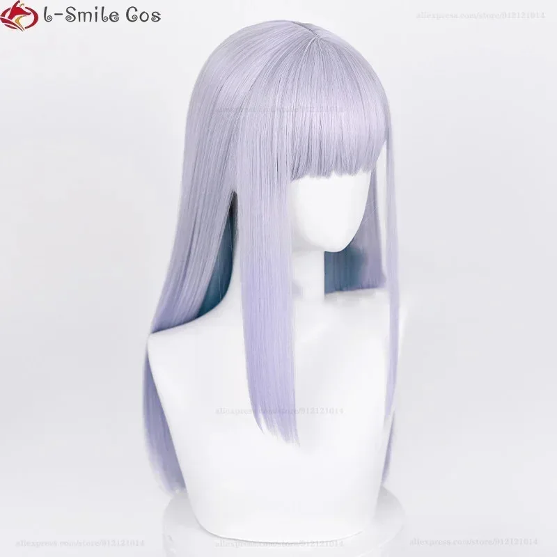 CyAnime Aharen San Wa Hakarenai Aharen Reina Parrucca Cosplay 60 cm Lungo Rettilineo Sfumatura Capelli Resistente Al Calore Parrucche Del Partito + Protezione Della Parrucca