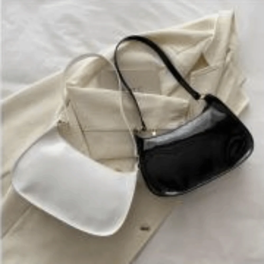 

Винтажная сумка из искусственной кожи, однотонная, яркая, на плечо, маленькая сумочка-клатч для женщин