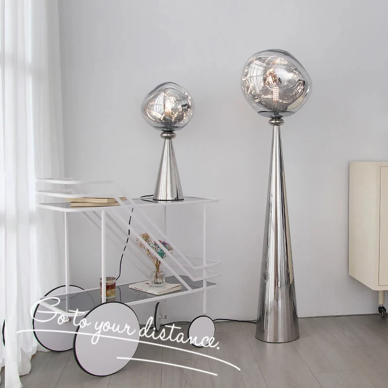 Minimalist Creative Led Lava Floor Lamp Living Room Bedroom Bedside Lamp Home Decor Sofa Corner Standing Table Light CX322DS