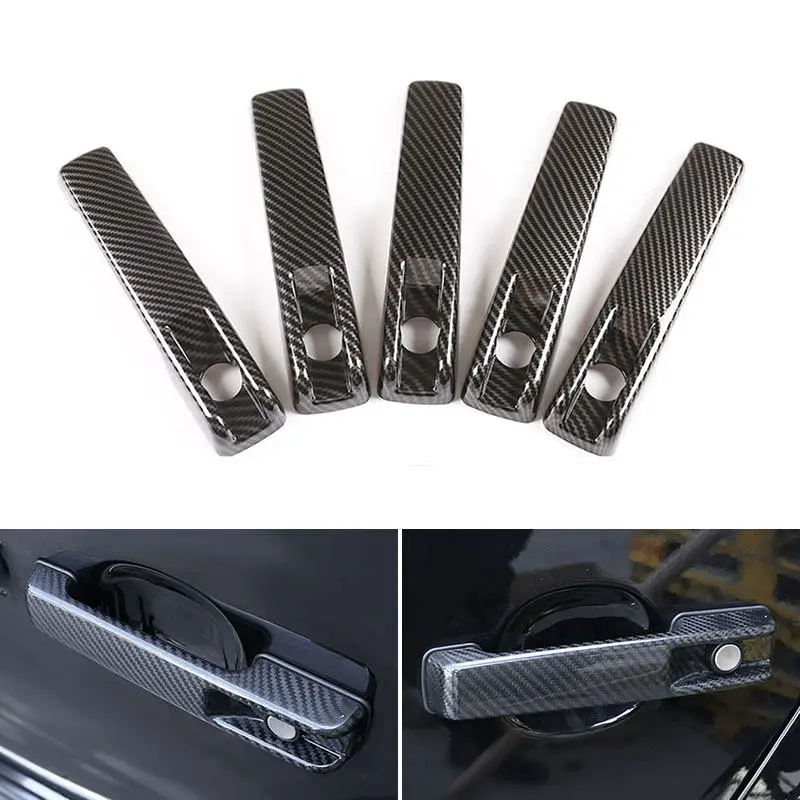 

Carbon Fiber Style ABS Car Accessories Exterior Door Handle Cover Trim For Mercedes Benz G Class W463 W464 G65 G55 G63 G500 G550