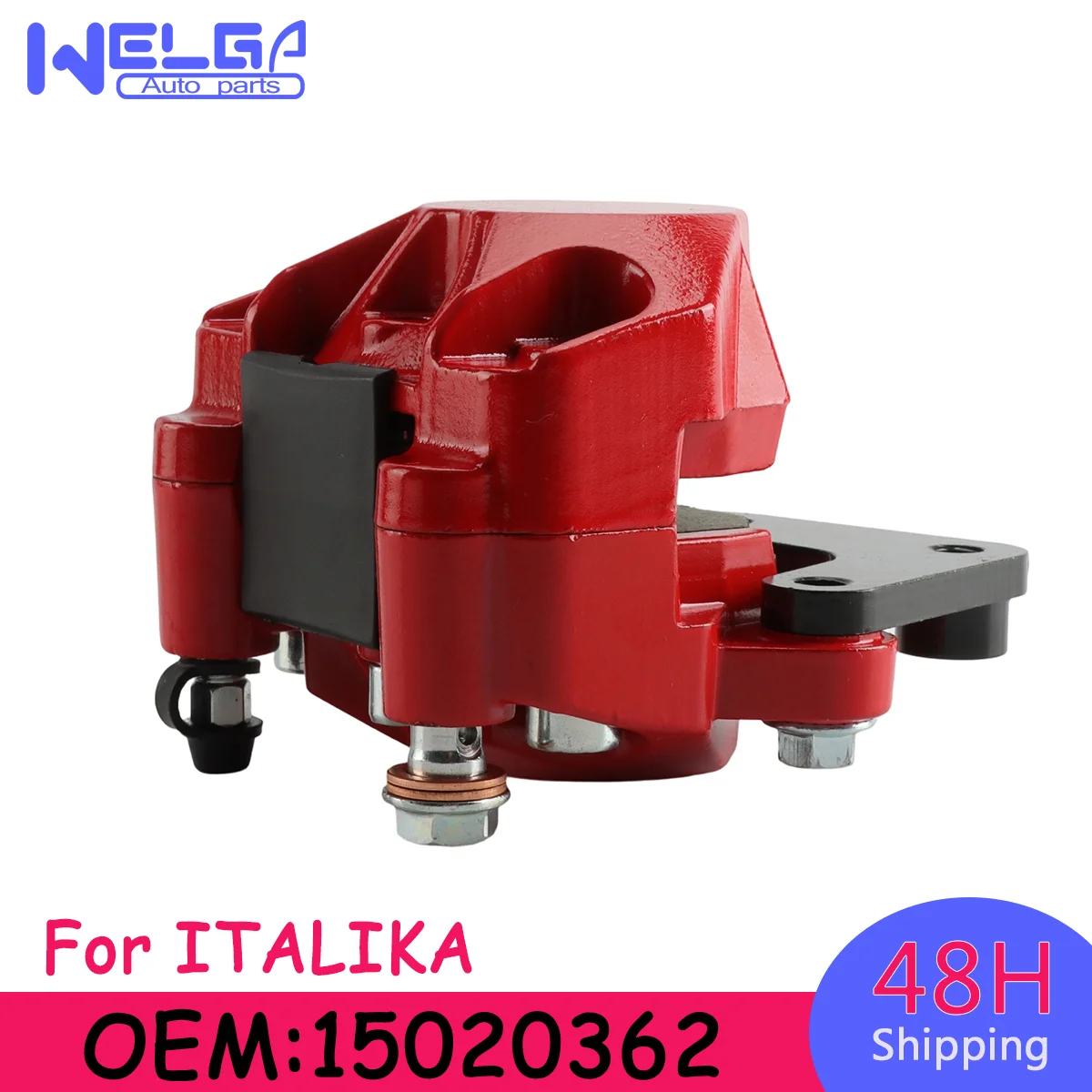 Pinza de Freno Trasero para Motocicleta ITALIKA Vort-x 200 2018–2022, para ITALIKA Vort-x 250 2022–2024 F15020254 15020254