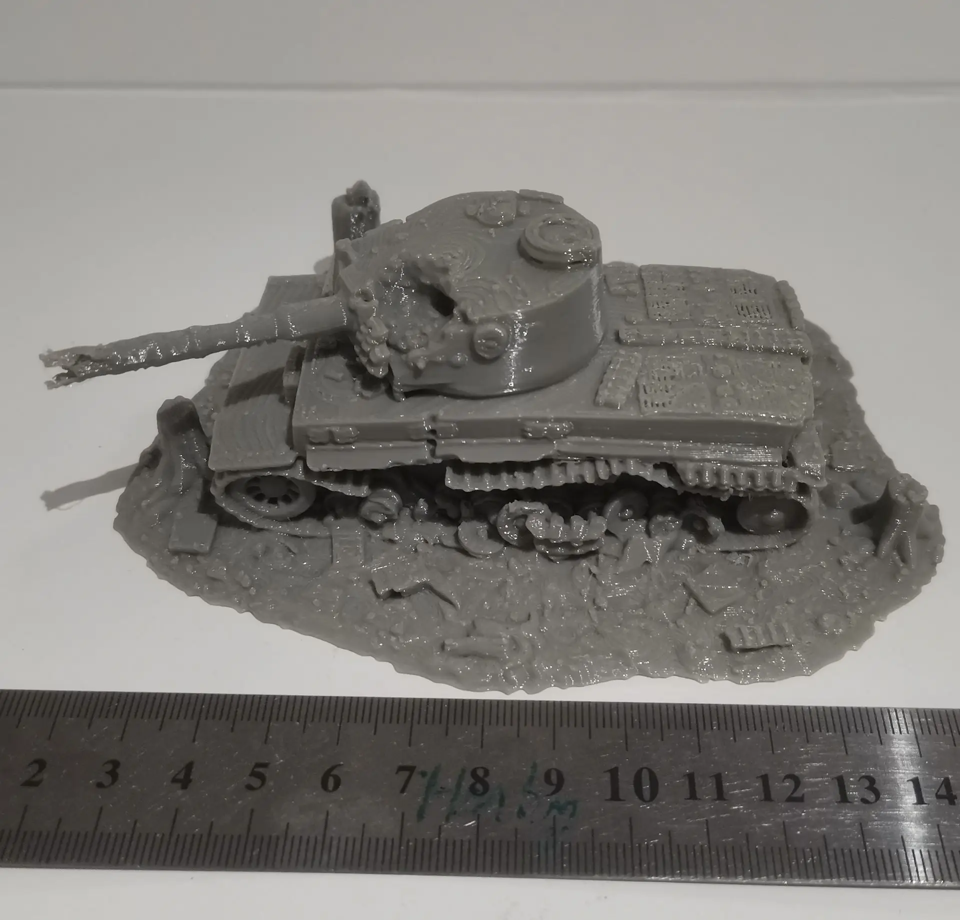 3D Printing Model Scene Production Accessory Tools Desktop Terrain Cannon Pits Fortress Hobby DIY