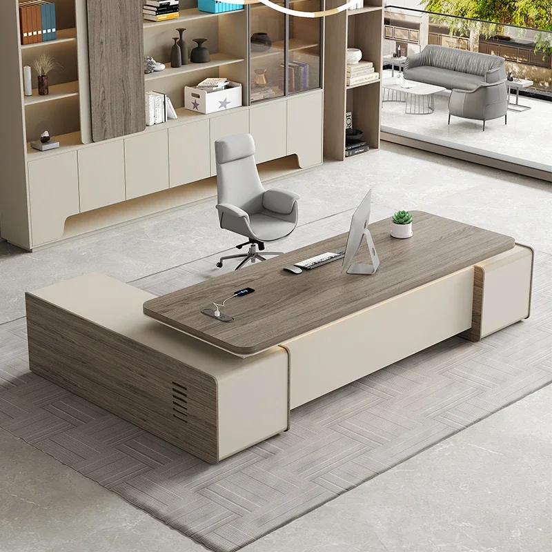 Work Organizer Computer Desks Reception Art High Quality Escritorio Computer Desks Modern Combination Escritorio Desk Furniture