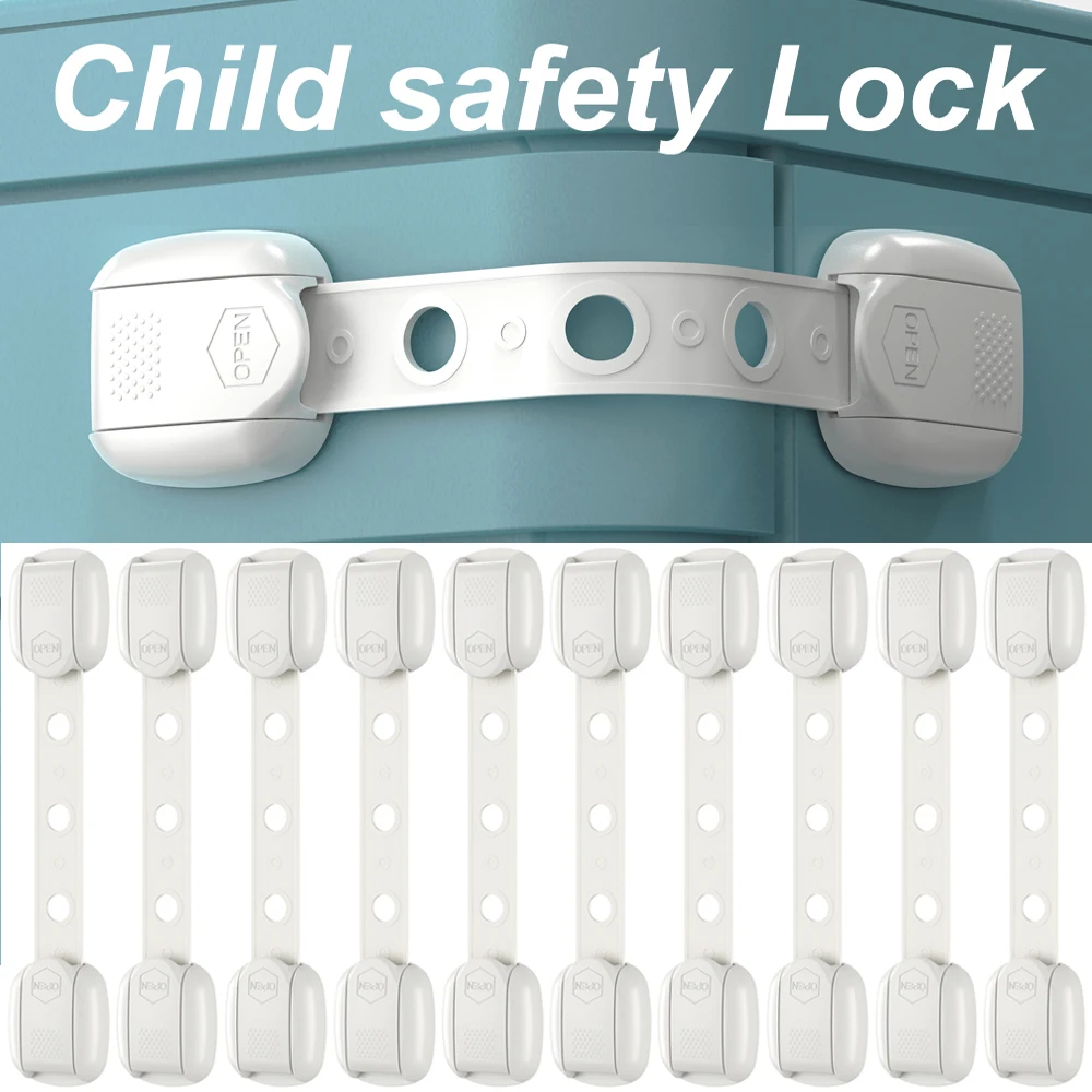 Baby Child Safety Lock Window Refrigerator Opening Security Cable Door Lock For Kids Safety Protector Protection Child Safety