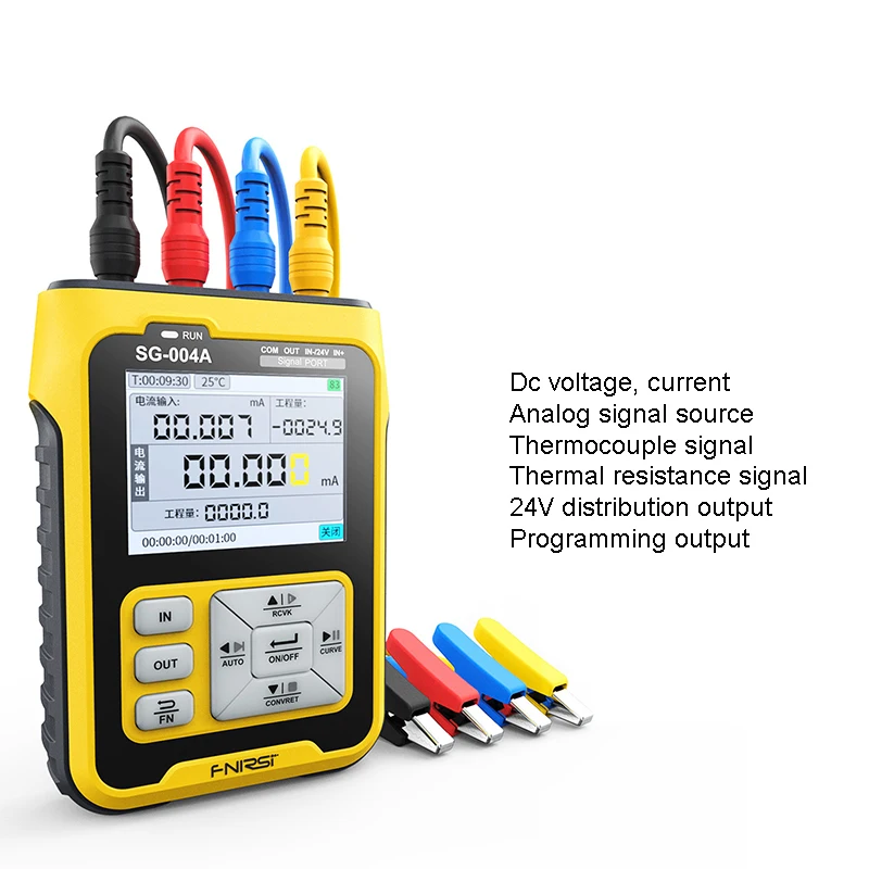 SG-004A 4-20mA Multifunctional Signal Generator PT100 Thermocouple Resistance Pressure Transmitter Process Calibrator