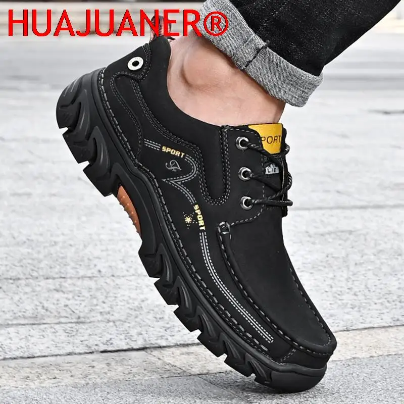 Herren Freizeit schuhe schnüren Echt leder Herren schuhe Mode Outdoor Herren Oxfords bequeme Herren schuhe Zapatos de Hombre