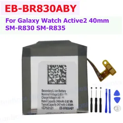 EB-BR830ABY 247mAh Replacement Watch Battery For Samsung Galaxy Watch Active 2 Active2 40mm SM-R830 SM-R835 Watch3 41mm SM-R850