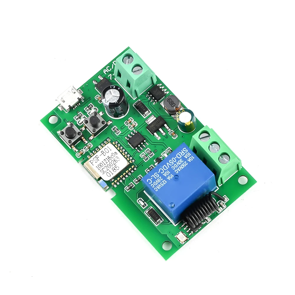 WLAN-Funk-Schaltrelaismodul für Smart Home 5V/DC7-32V Anwendbar für Zugangskontrolle, PC-Einschaltung, Garagentor – Detail 12