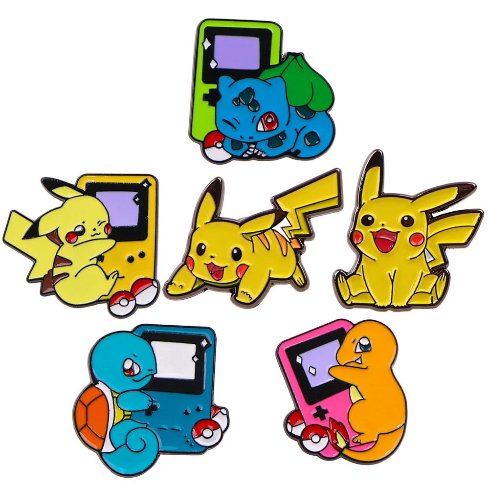 

Japanese Cute Game Character Lapel Pins for Backpack Enamel Pin Men Women's Brooches Briefcase Badges Jewelry Accessories