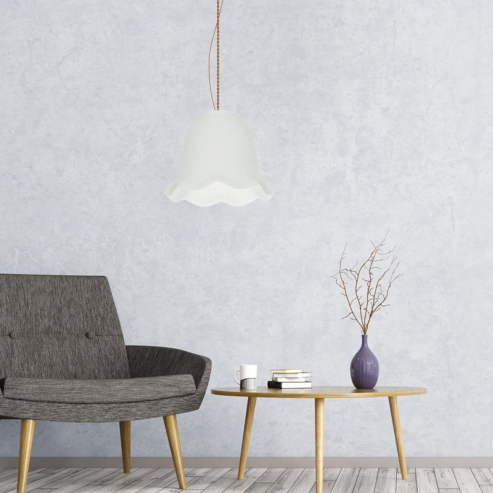 

Набор из 3 стеклянных плафонов с элегантным дизайном для люстр, настольных и напольных светильников, цоколь E27, рассеиватель света, декор для дома