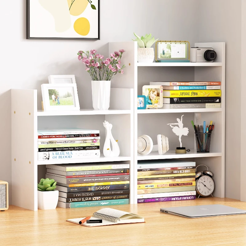 

Dormitory desk study table multi-layer small shelf multi-layer shelf