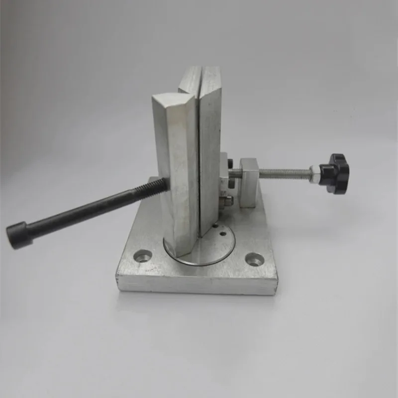 Desktop Folding Machine Bending Tools Dual-Axis Metal Channel Letter Angle Bender 45 # Steel Angle Bending Machine 10cm/15cm