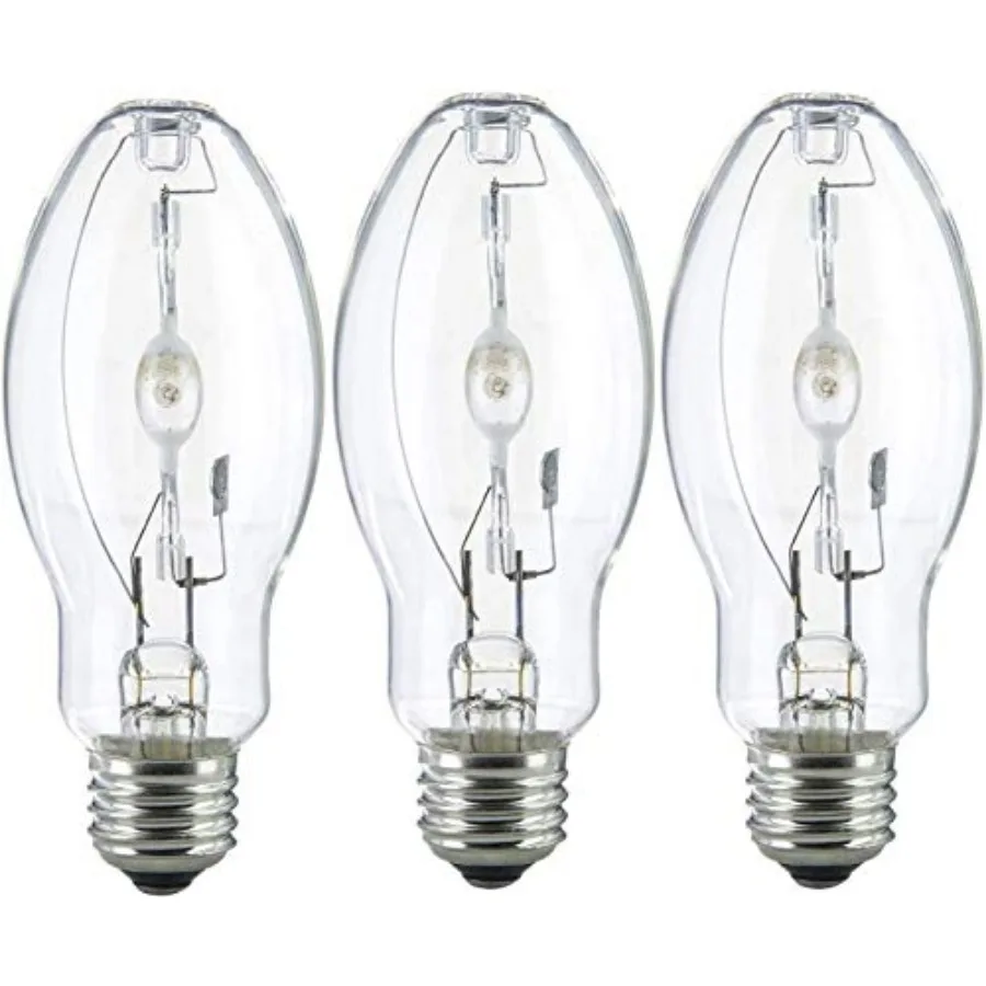 3 Pack MH70/U/MED 70W Metal Halide Bulb ED17 Medium Base Clear