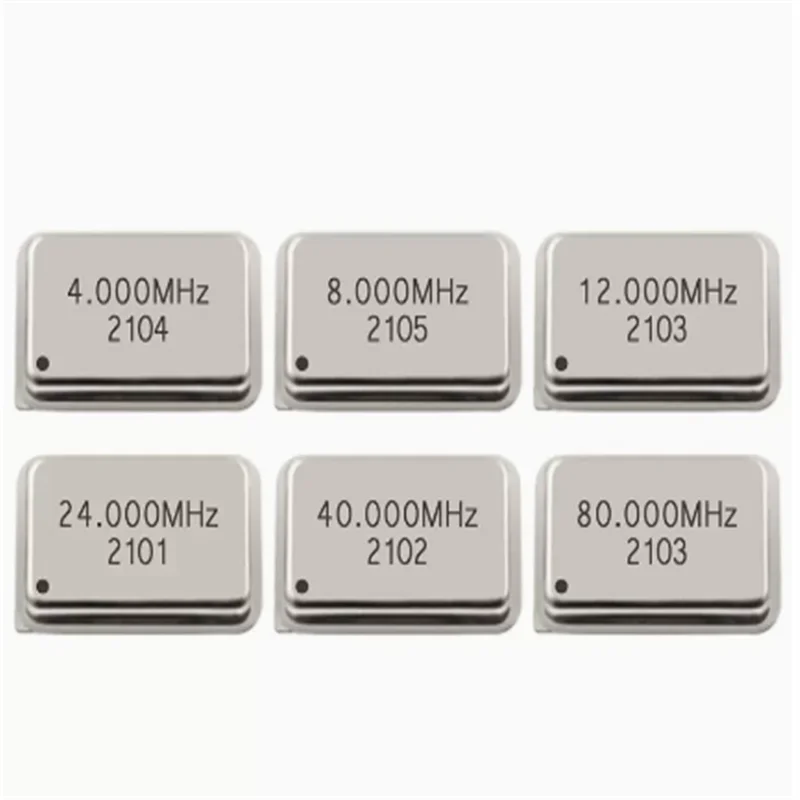 5pcs DIP-4Pin Rectangular active crystal oscillator  1MHZ/3MHZ/5MHZ/6MHZ/8MHZ/10MHZ/12.288MHZ/13.56MHZ/16MHZ/20MHZ/27MHZ/38MHZ/M