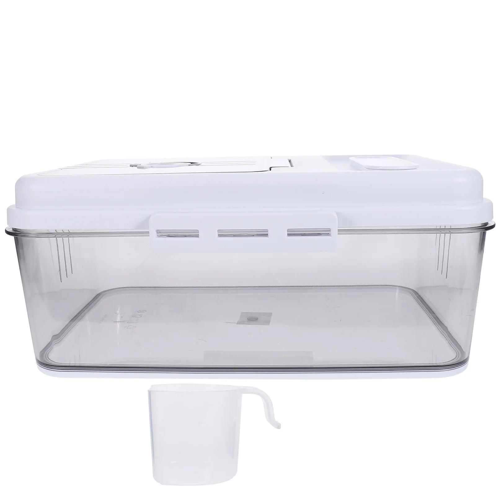 

Rice Bucket Practical Container Organizer Flour Bulk Grain Storage Dry Food Containers The Pet For Kitchen Helper