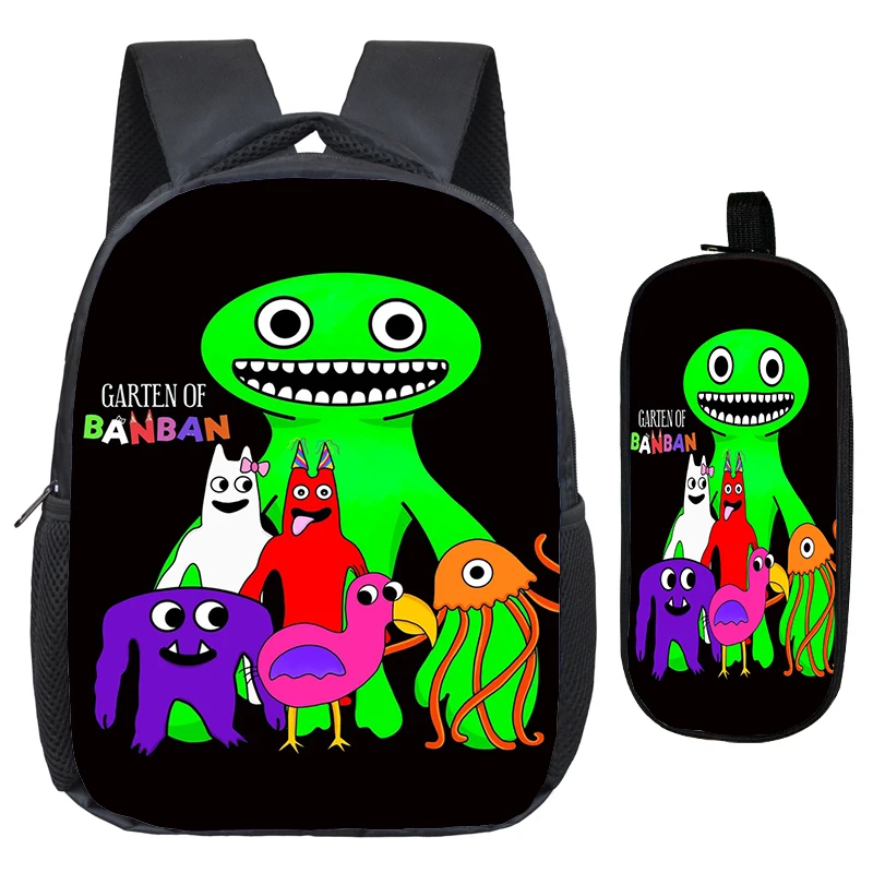 Tuin Van Banban Rugzak Kids Anime Boekentas 2 Stuks Set Jongen Meisje Kleuterschool Schooltas Cartoon Peuter Rugzak Geschenken Tas