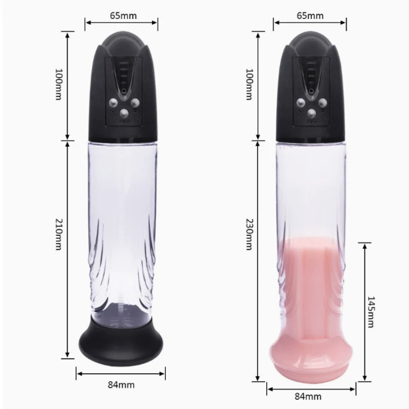 Electric Penis Vacuum Pump Enlargement Extend Pump Enhanced Penis Male Masturbator Penis Pumps Adult Sex Toys for Men Erections