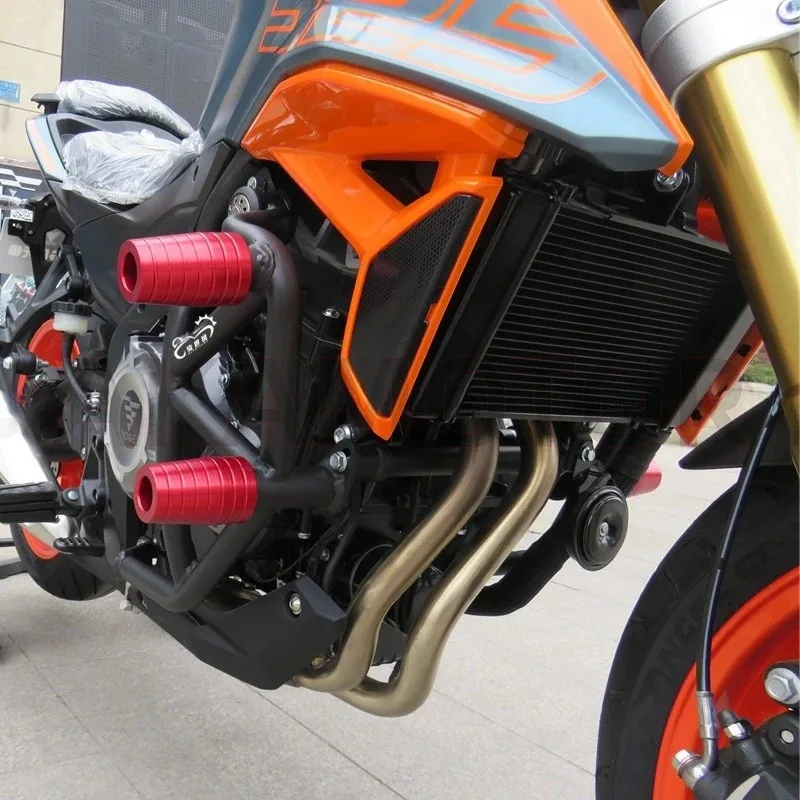 Modified Bumper with 2 Pairs of Anti-fall Sticks for Loncin Voge Lx500-r 525r