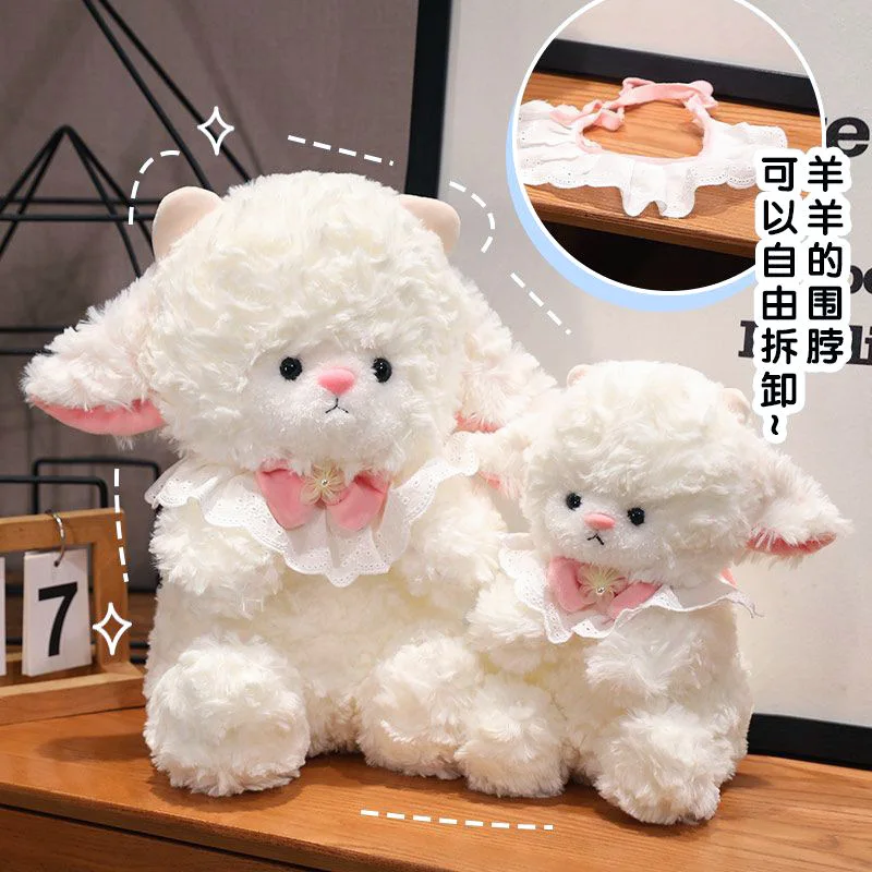 

Cute Sheep Plush Toy 22cm Soft Lamb Stuffed Animal Pillow for Sleep and Meaningful Gift Giving