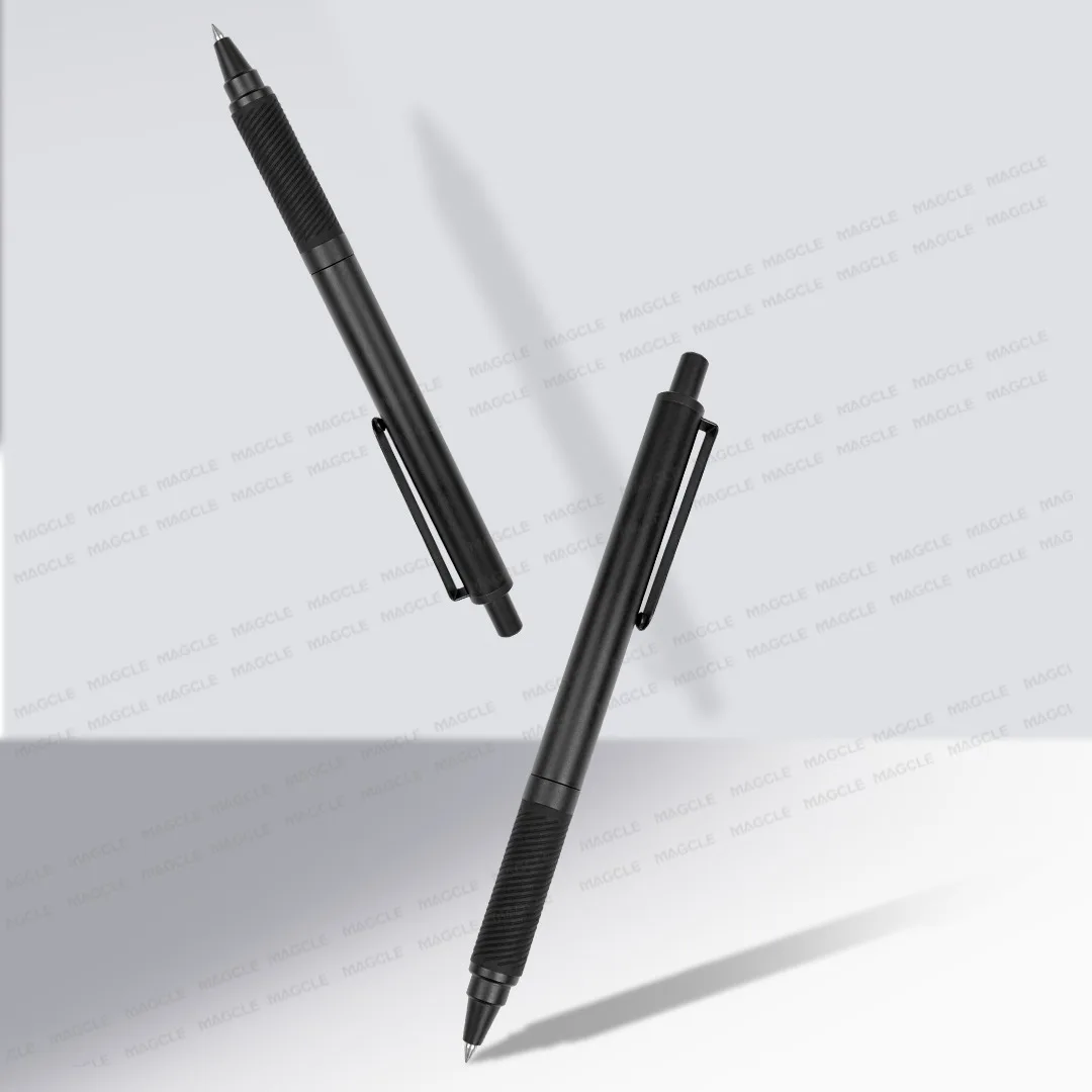 

Роскошная металлическая шариковая ручка с гелевыми чернилами 0,5 мм, низкий центр тяжести, гладкое письмо, обратно в школу, офисные канцелярские принадлежности