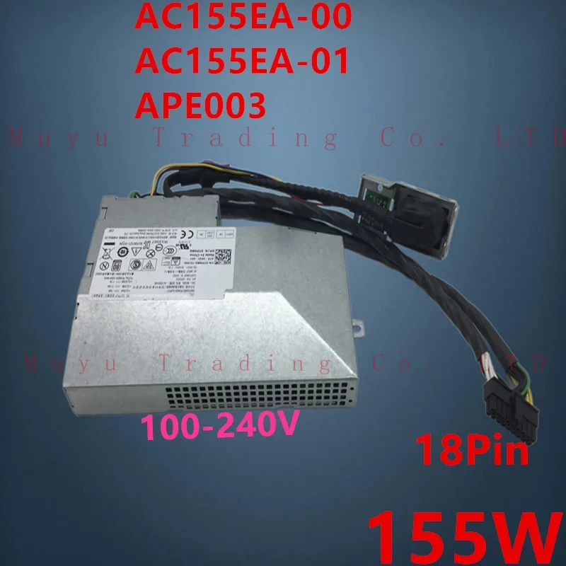 

New Original PSU For Dell AIO OptiPlex 3250 5250 7450 18Pin 155W Power Supply AC155EA-00 APE003 0TPN8G 0143FN 03PYMT 08KT09