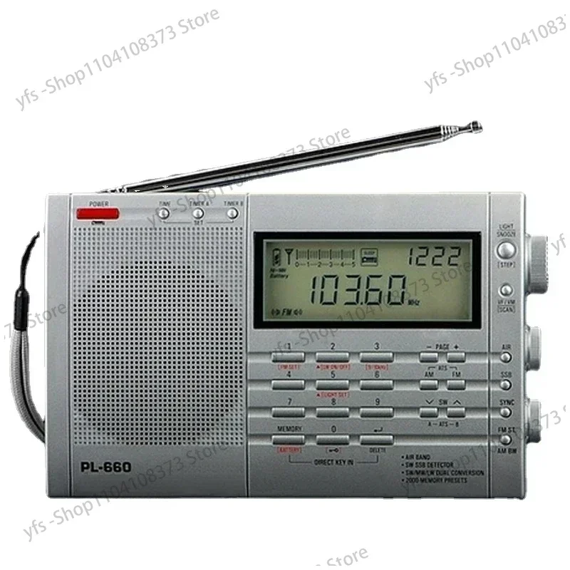 Full-band PL680 radio PL-660 shortwave single sideband aviation portable