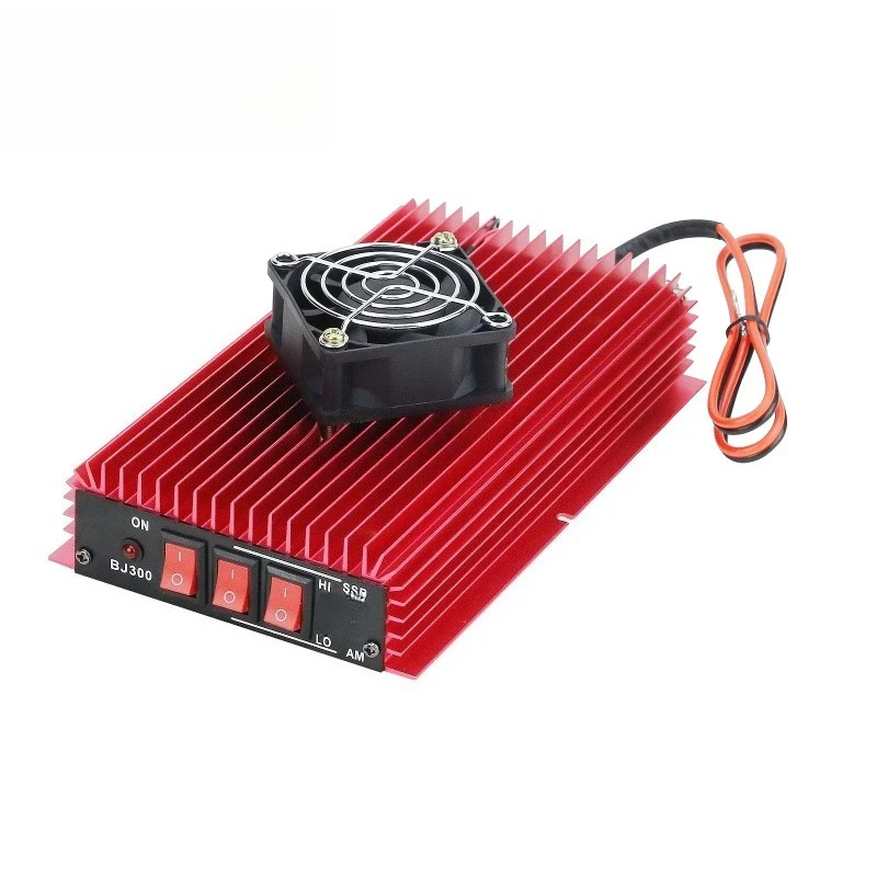 BJ300 BJ300Plus 3-30MHz RF Power Amp Module with Fan FM AM SSB Boost Unit