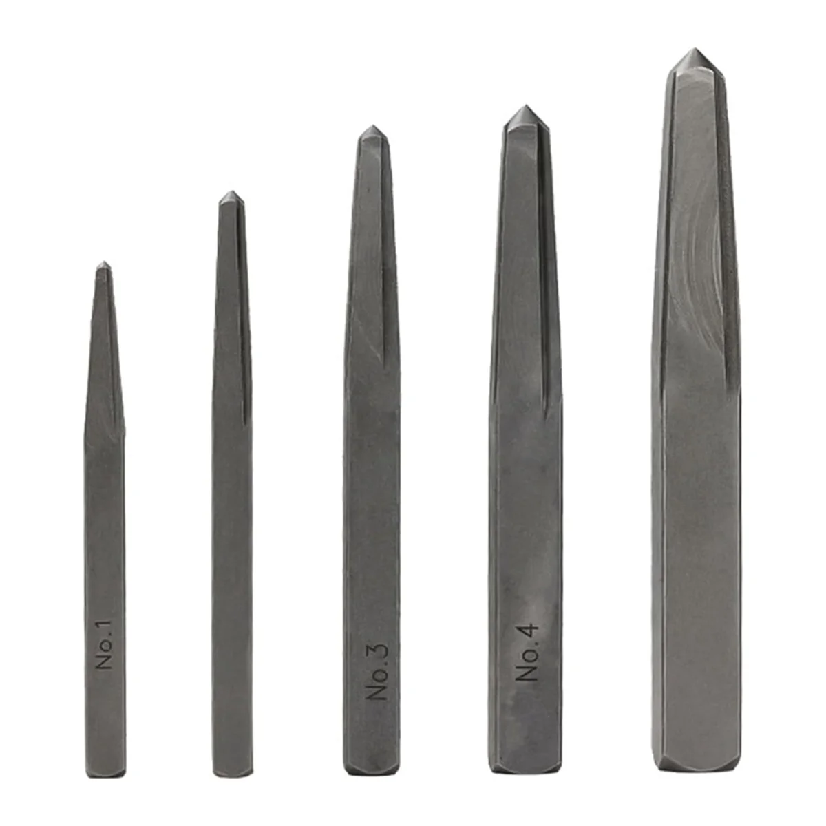 BAAQ Easy-Out Screw Extractor 5 ชิ้นได้อย่างรวดเร็วถอดหรือถอดตัวยึดสําหรับ 3/16 นิ้วถึง 5/8 นิ้ว