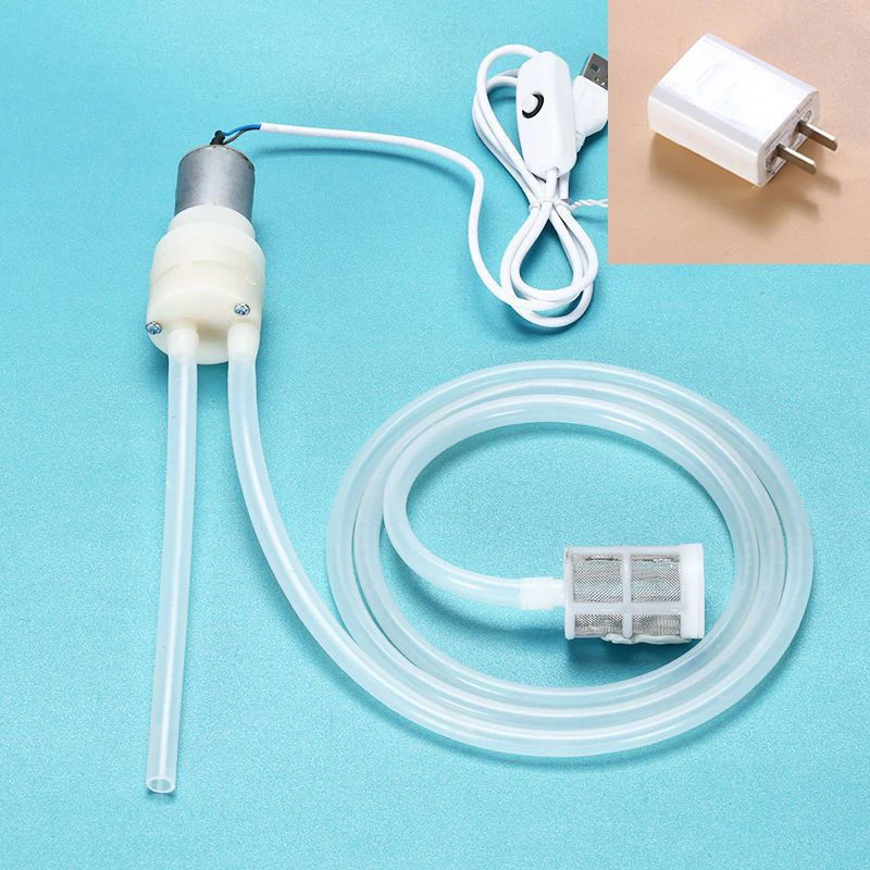 DIY High-Flow Electric Wine Pump USB Interface Peristaltic Pump Miniature Dosing Pump Electric Water Pump Liquor Suction Device