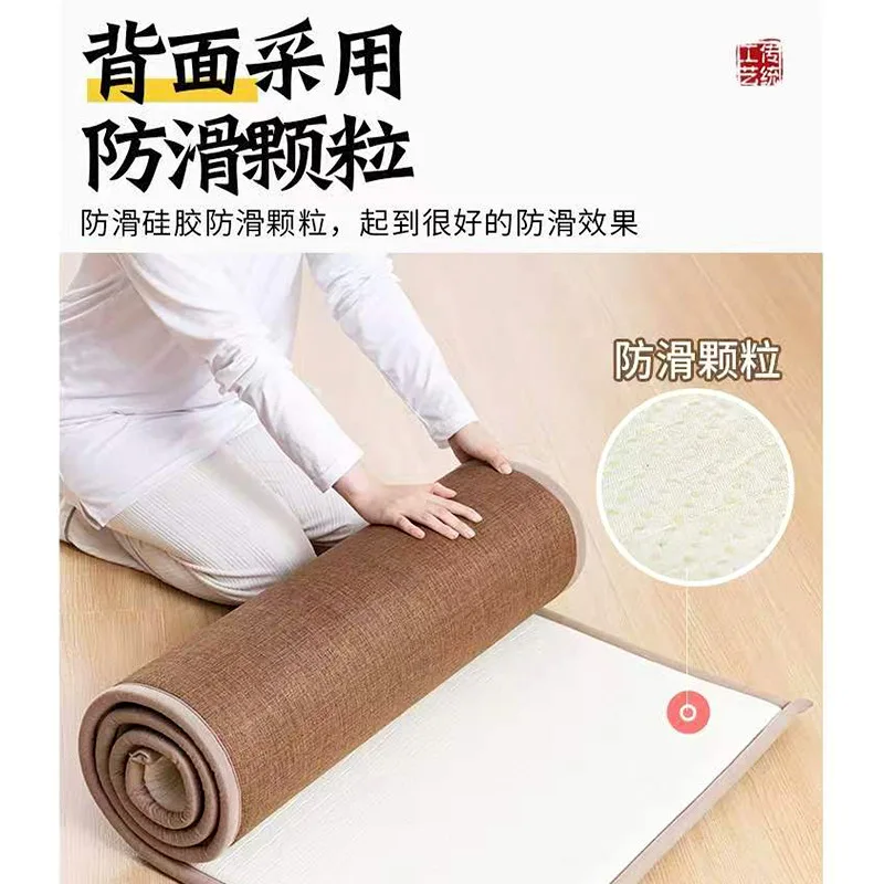 Thickened Thickened Smooth Cotton Meditation Cushion Anti‑Slip Floor Mat for Tea Room Cross‑Legged Sitting Yoga Meditation Relax Indoor - Aliexpress Deal