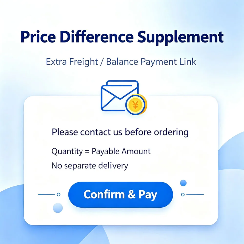 Price Difference Supplement Link, Extra Shipping Fee & Order Balance Payment, No Separate Delivery