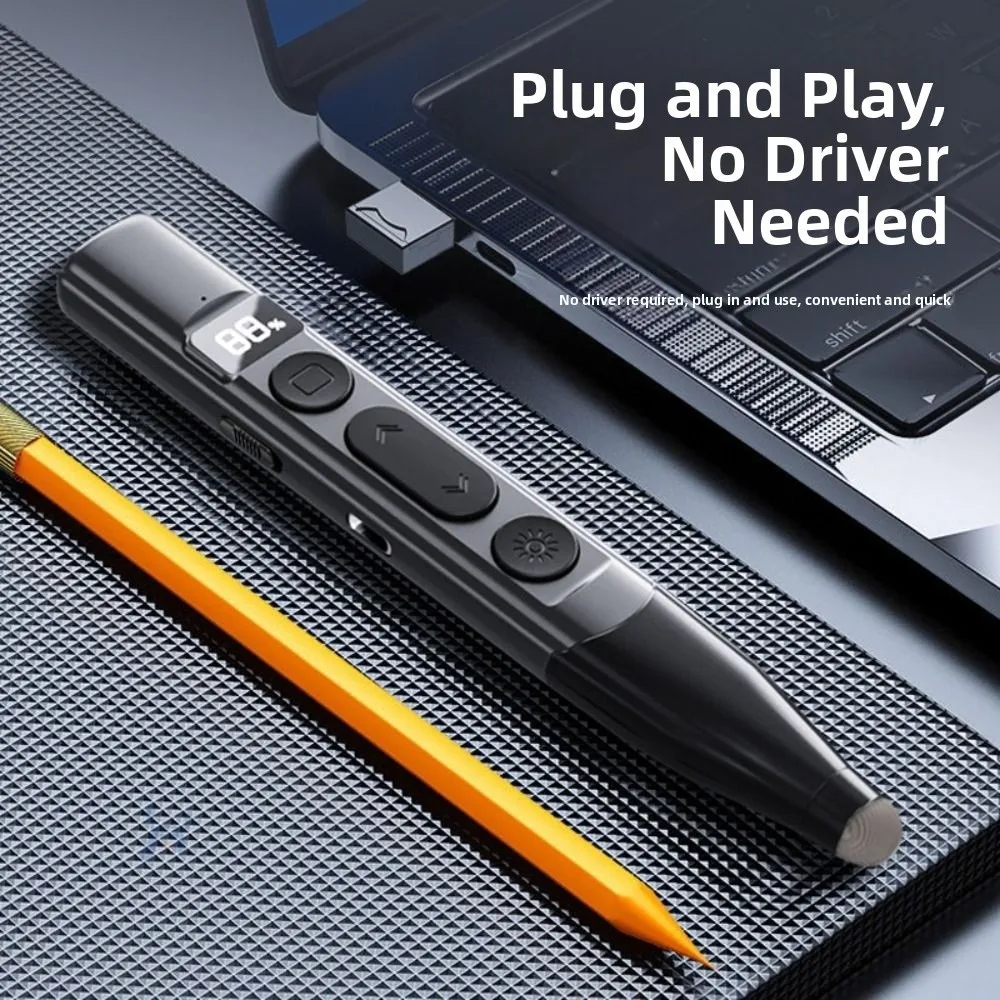 

Мультимедийная переворотка страниц 2,4 ГГц, инфракрасная USB-зарядка, умная ручка с красной точкой, многофункциональная ручка для переворачивания страниц