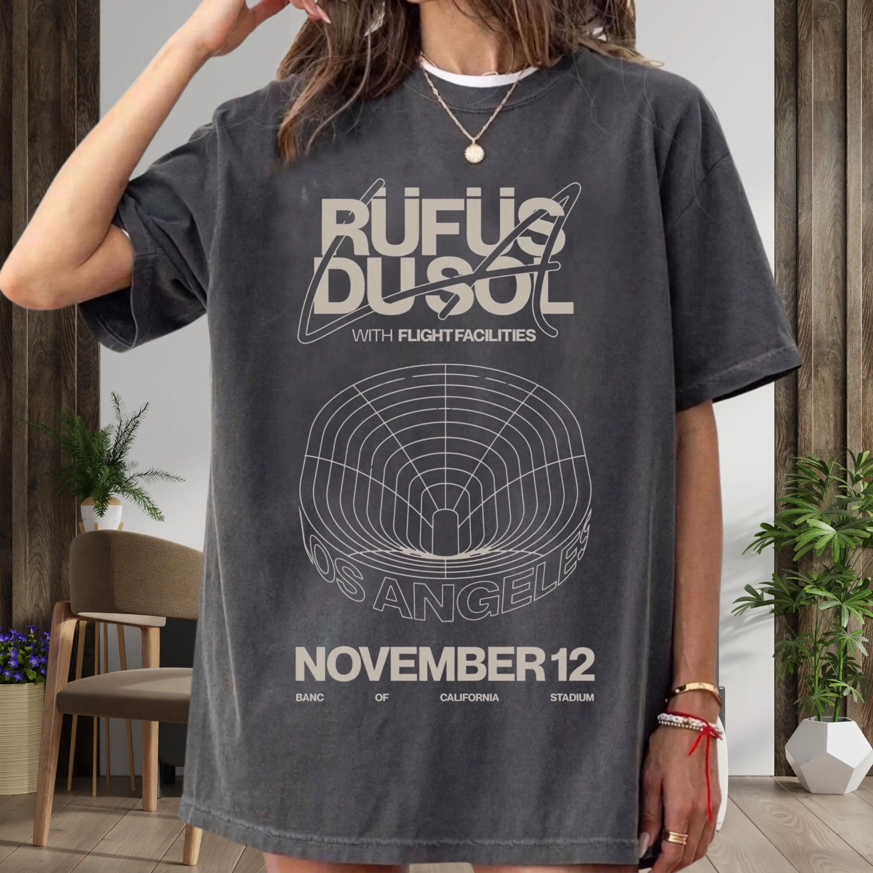 Camiseta Rufus Du Sol Tour 2026 de verano, 100% algodón, camiseta Unisex para hombre y mujer, camiseta Y2k de gran tamaño para amantes de la música, camisetas informales para fanáticos