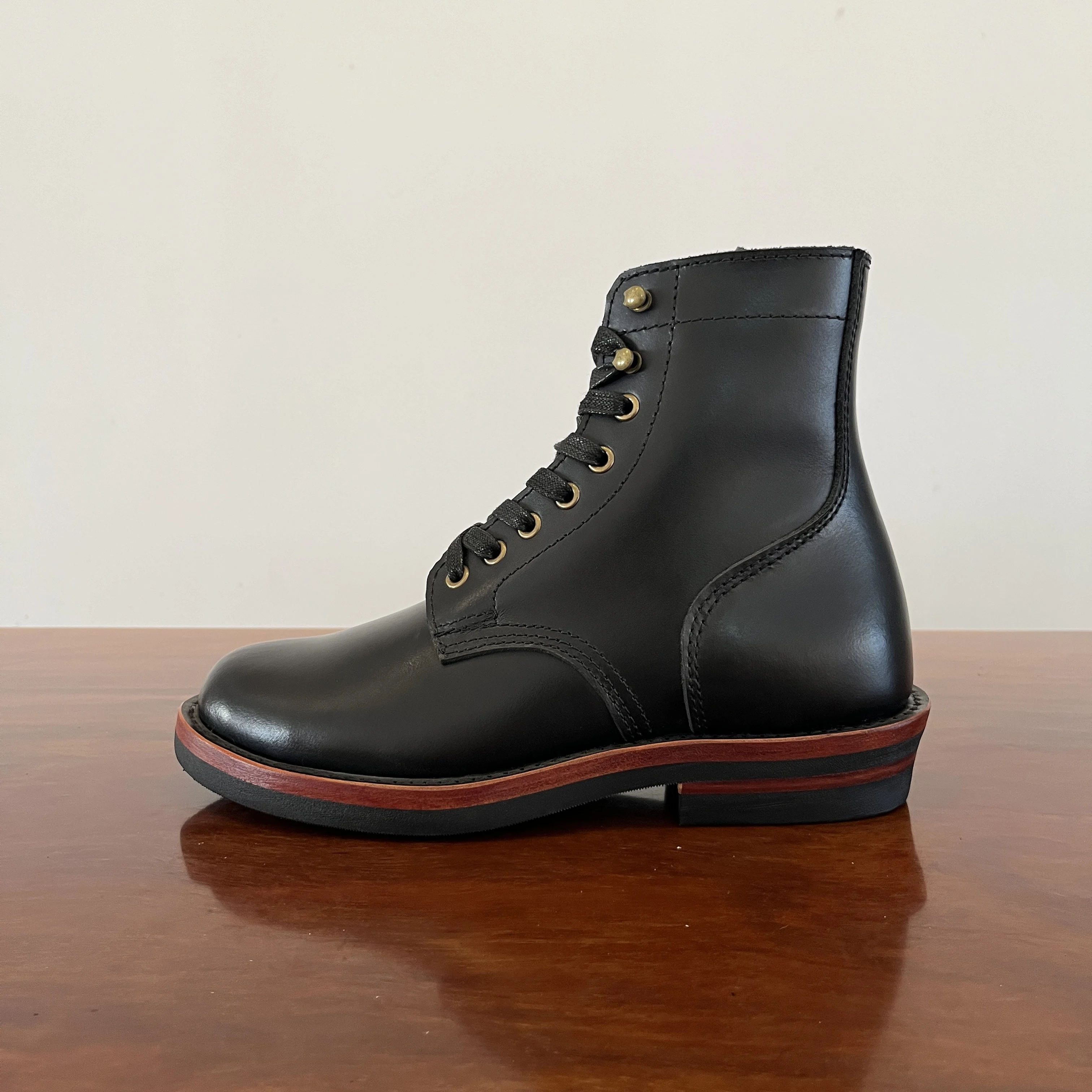 C440 RockCanRoll Super Quality Size 35-52 Handmade Goodyear Welted Durable Italian Cowhide Boot Footwear