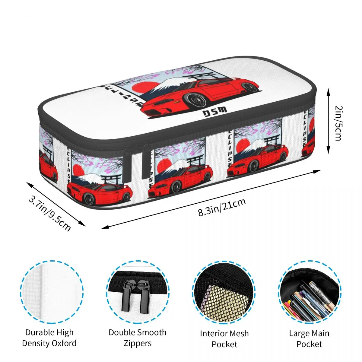 الكسوف 2G DSM مقلمة حمراء للطلاب صندوق القلم المدرسية حقيبة أقلام رصاص لوازم مكتبية حقيبة حامل القلم