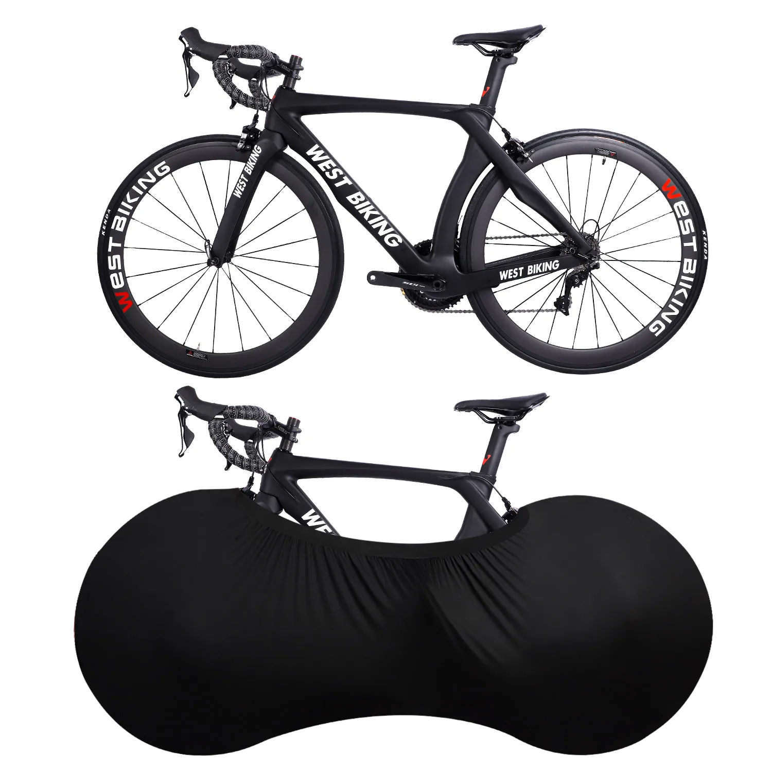 Bike Protector Cover MTB Road Bicycle Protective Gear Anti-dust Wheels Frame Cover Scratch-proof Storage Bag Cycling Accessories