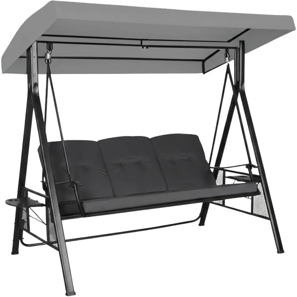 Replacement Top Cover for 3-Seat Swing, Model PG0210, Gray