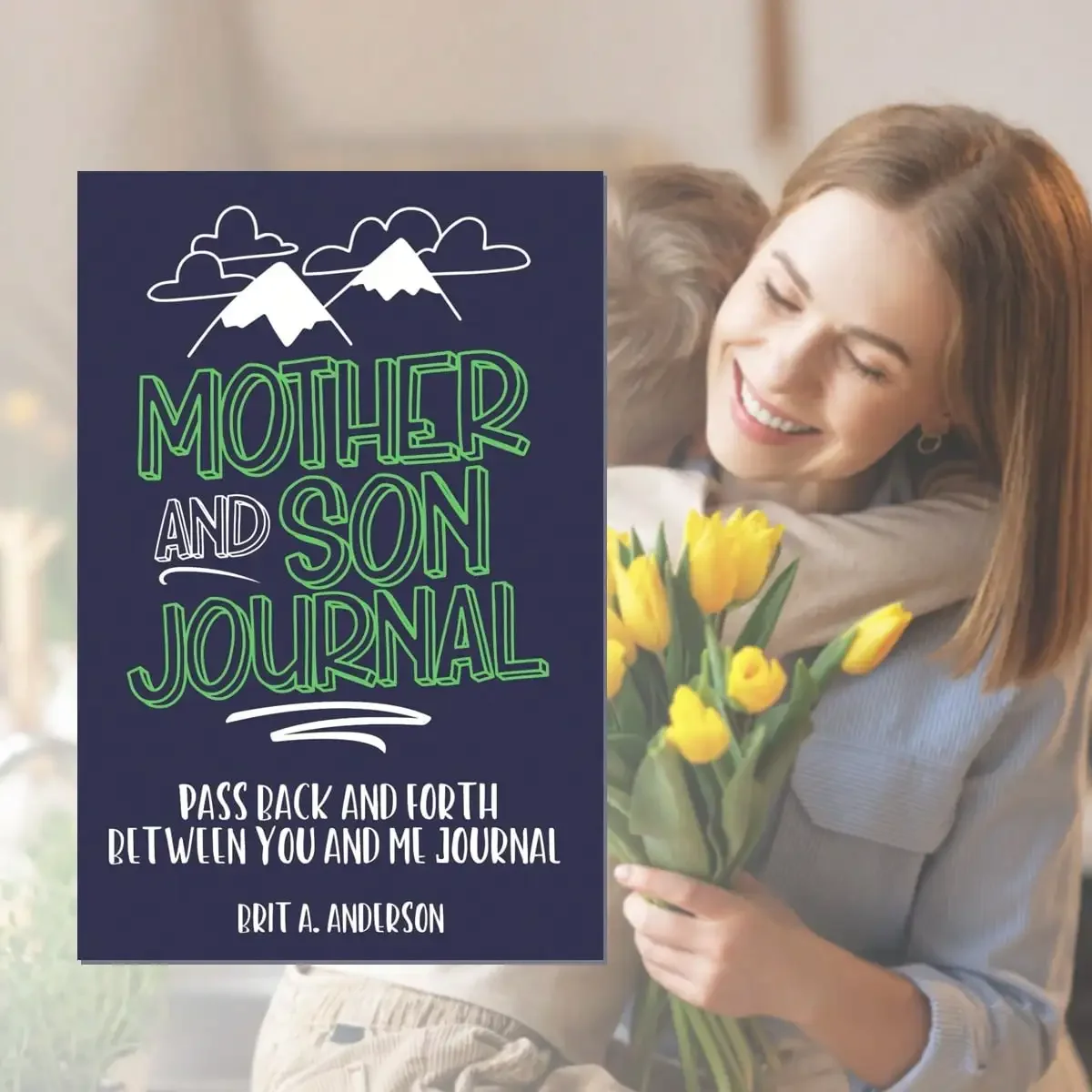 Mother And Son Diary Cute Notebook Interactive Parent-Child Writing Diary For Bonding Diary Gift