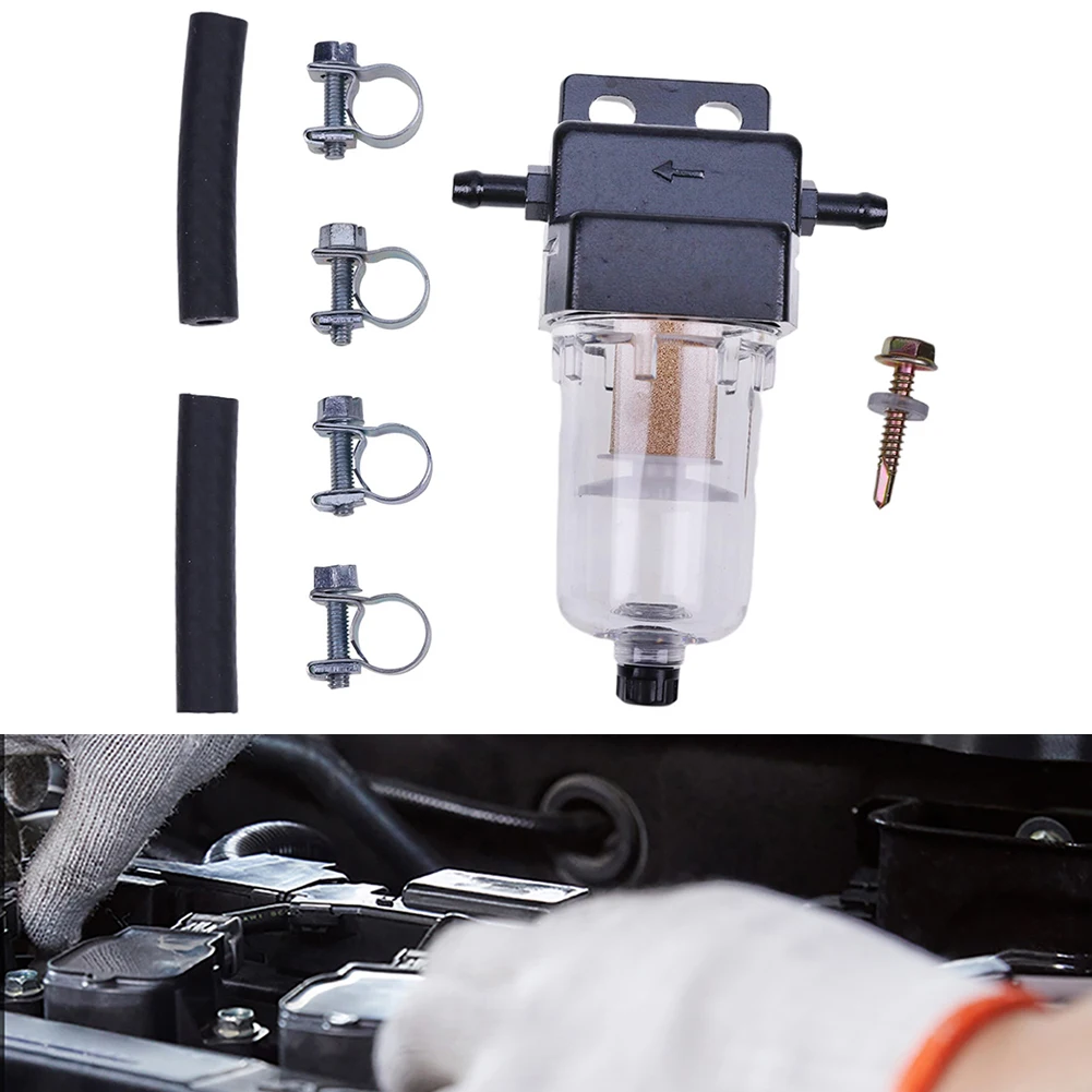 Reliable Fuel Water Separator Kit  Easy to View Transparent Filter Cover  Ensures Optimal Fuel Quality for Diesel Heaters