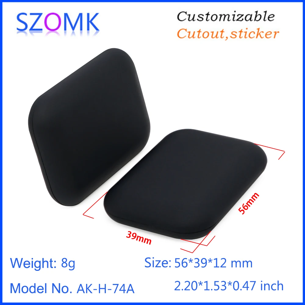 SZOMK 1 Piece 56*39*12mm  Plastic GPS tracker enclosure electronics device sensor junction box hot sales plastic housing case