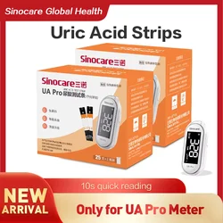 Sannuo UA Pro Uric Acid strips with Lancets NO CODE [50pcs/100pcs]