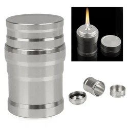 Portable Metal Mini Alcohol Lamp Lab Equipment Heating Camping For Outdoor Travel Without Hiking Alcohol Stoves Liquid Survival