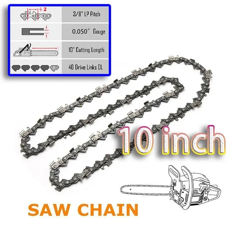 10 Inch Chain Saw Wear-resistance 40DL 20Cutter 3/8